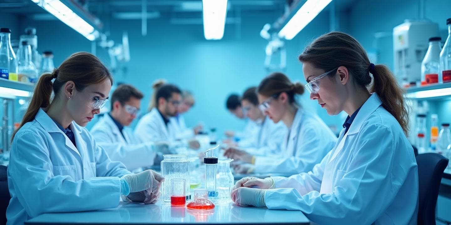 Modern Pharmaceutical Laboratory